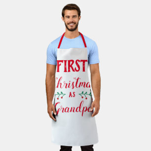 First Christmas as Grandpa Apron