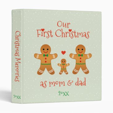 First Christmas as Mom & Dad - Gingerbread Men