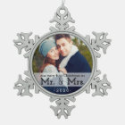 First Christmas as Mr & Mrs Keepsake Ornament