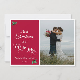 First Christmas As Mr. & Mrs. Photo