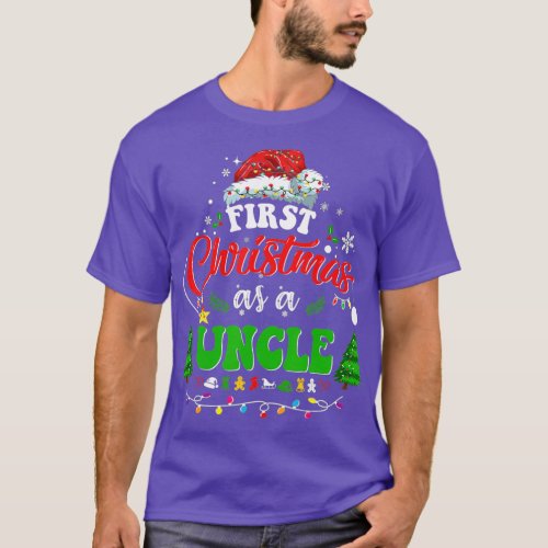 First Christmas as Uncle New Uncle 1st Christmas  T_Shirt