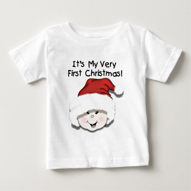 First Christmas Asian Baby Tshirts and Gifts (Front)