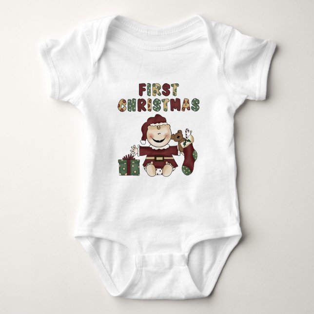 First Christmas Boy Tshirts and Gifts (Front)