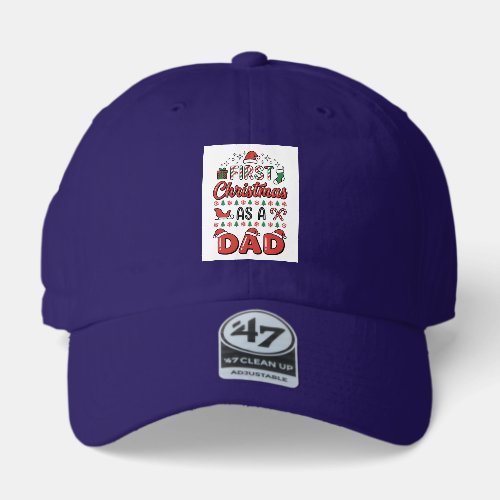 First Christmas Dad Holiday 47 Brand Hat