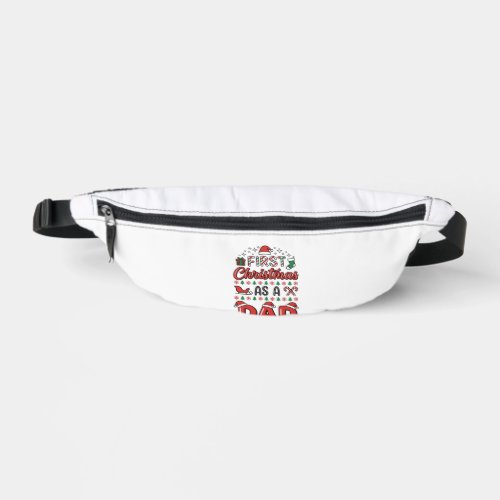 First Christmas Dad Holiday Fanny Pack