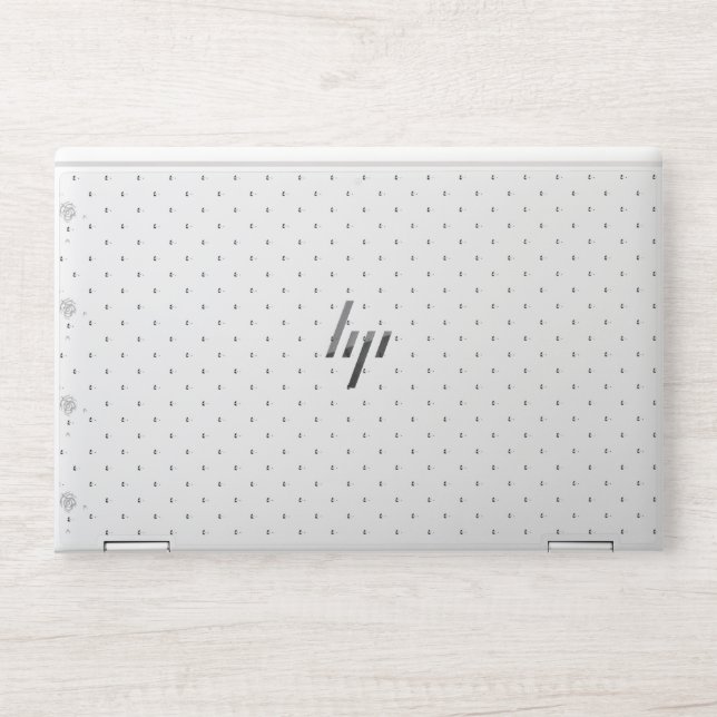 First Christmas Gift | Engaged Couple Keepsake HP Laptop Skin (Front)