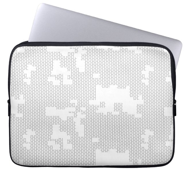 First Christmas Gift | Engaged Couple Keepsake Laptop Sleeve (Front)