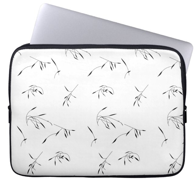 First Christmas Gift | Engaged Couple Keepsake Laptop Sleeve (Front)