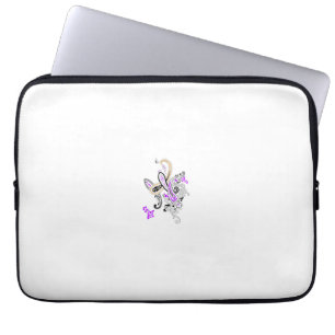 First Christmas Gift Engaged Couple Keepsake Laptop Sleeve
