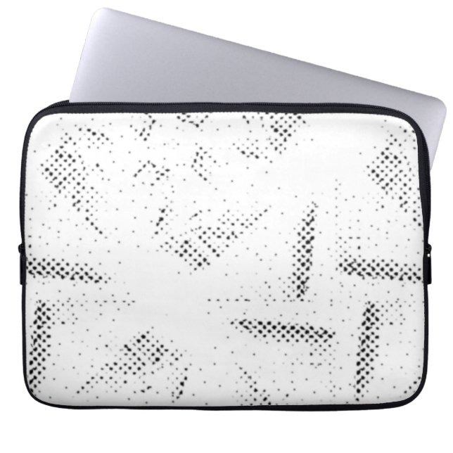 First Christmas Gift | Engaged Couple Keepsake Laptop Sleeve (Front)