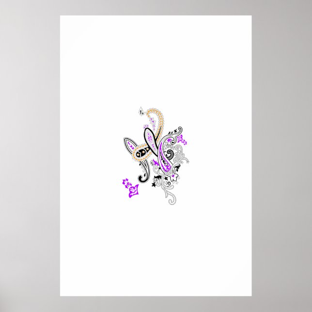 First Christmas Gift | Engaged Couple Keepsake Poster (Front)