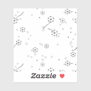 First Christmas Gift   Engaged Couple Keepsake Sticker