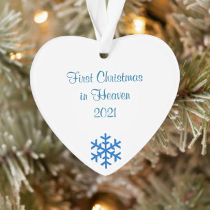 First Christmas in Heaven 2021 Ornament