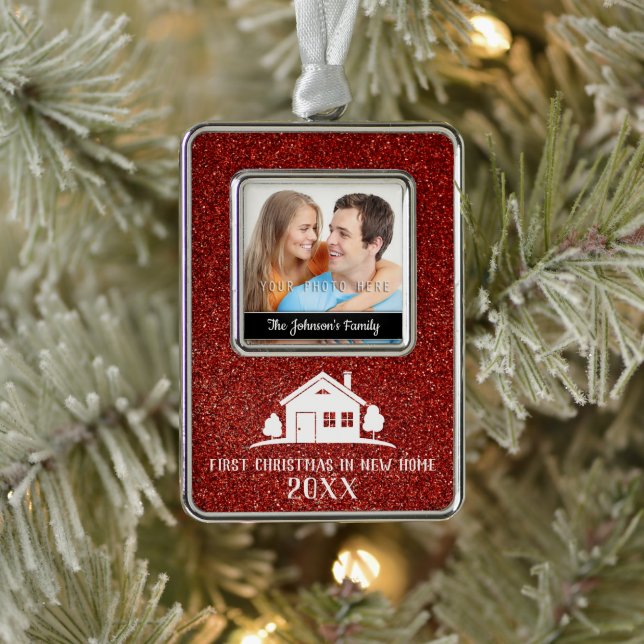 First Christmas in New Home Christmas Ornament (Tree)