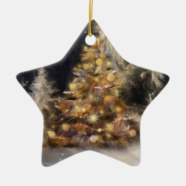 First Christmas in Whispering Pines Ornament (Front)