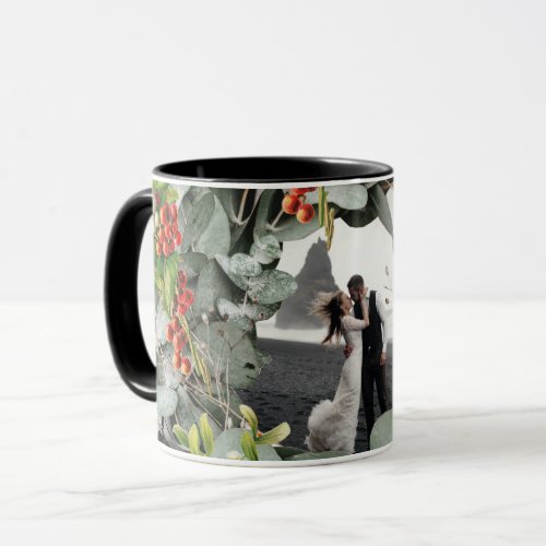 First Christmas Married as Mr  Mrs Photo  Mug