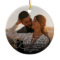 First Christmas Mr and Mrs Newlyweds Wedding Photo