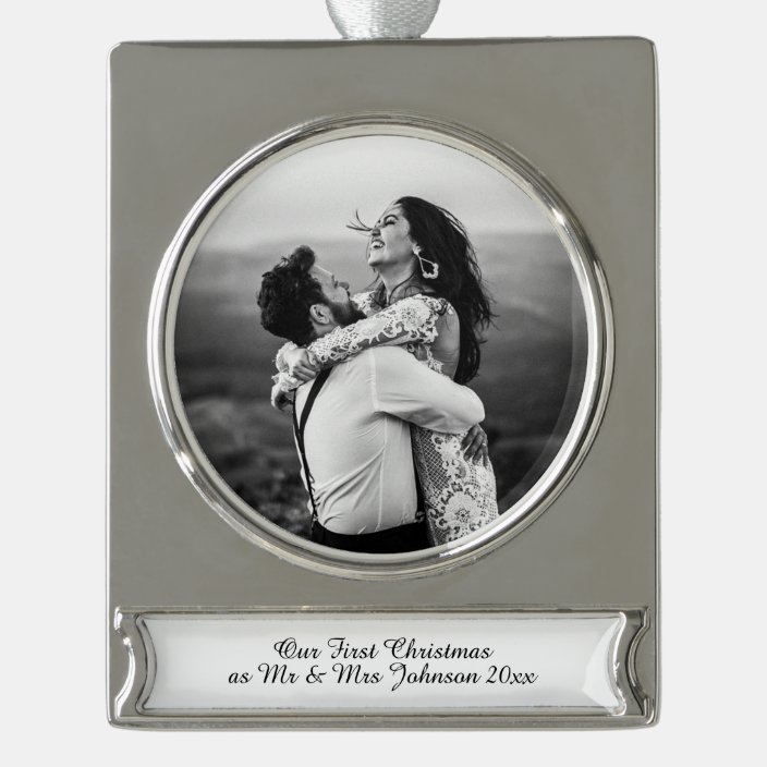 first christmas as married couple ornament