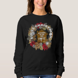FIRST CHRISTMAS NEW HOME Matching Couples Sweatshirt