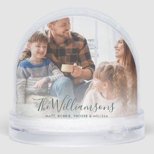 First Christmas New Home Photos Holidays Snow Globe