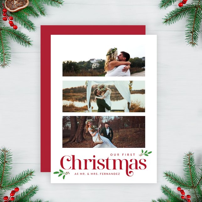 First Christmas Newlywed Card (Creator Uploaded)