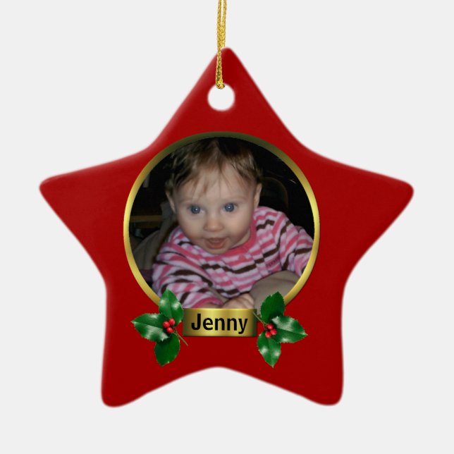 First Christmas ornament (Front)