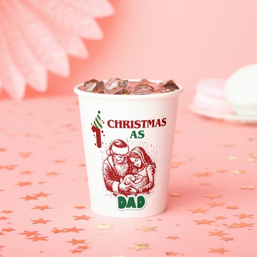 FIRST CHRISTMAS PAPER CUPS