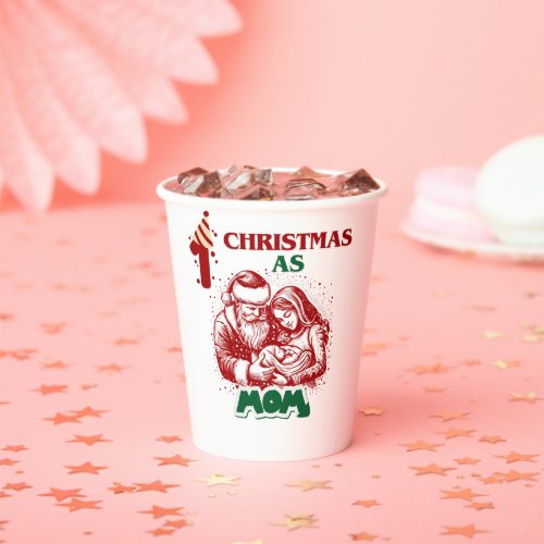 FIRST CHRISTMAS PAPER CUPS
