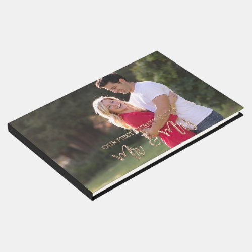 First Christmas Party Newly Weds Upload Your Photo Guest Book