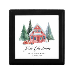 First Christmas Personalized keepsake New Home Gif Gift Box