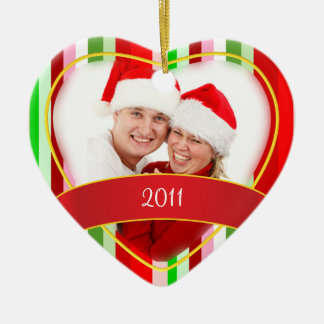 First Christmas/Photo Ceramic Ornament