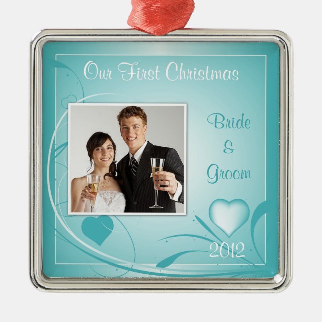 First Christmas Photo Ornament (Front)