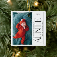 First Christmas Promoted Auntie Daddy Photo