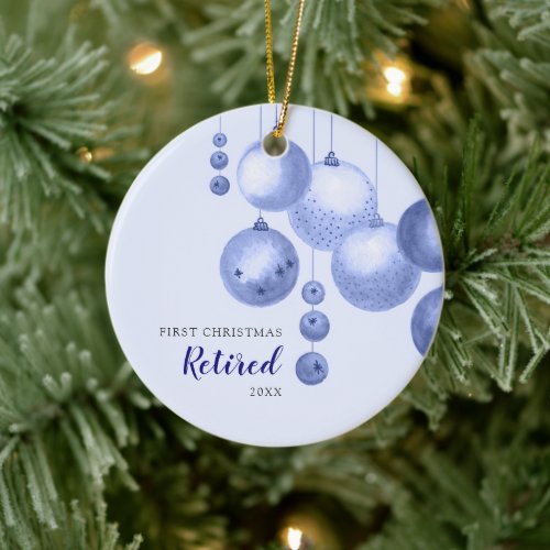 First Christmas Retired Personalized Xmas Baubles Ceramic Ornament