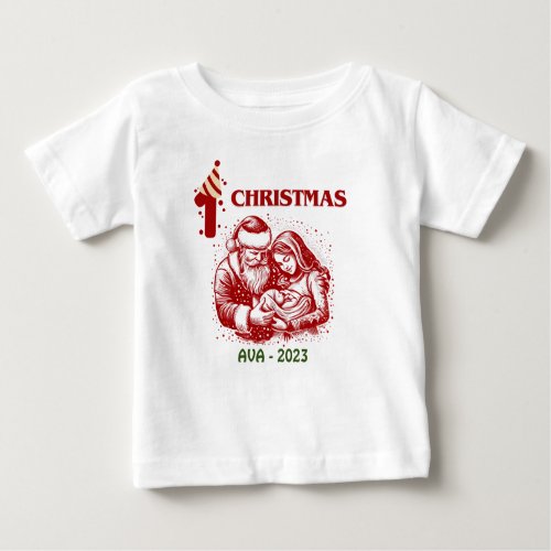 FIRST CHRISTMAS TEE