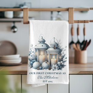 First Christmas Together Kitchen Towel