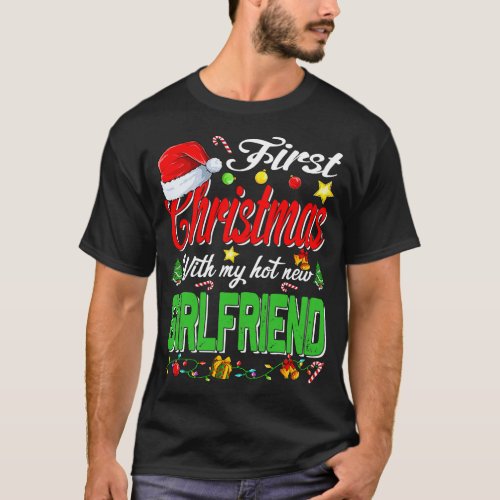 First Christmas With My Hot New Girlfriend Santa H T_Shirt
