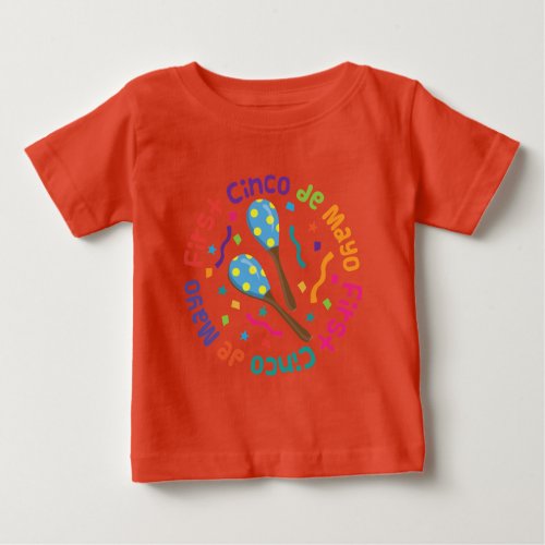 First Cinco De Mayo Baby T_Shirt