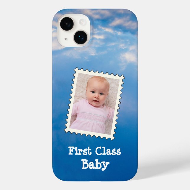 First Class BABY Best Baby Ever custom photo Case-Mate iPhone Case (Back)