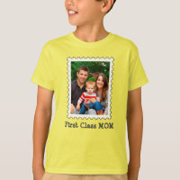 FIRST CLASS MOM Best Mom Ever custom mother photo