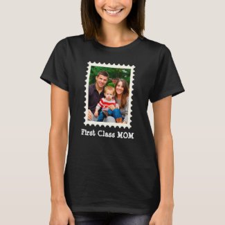 FIRST CLASS MOM Best Mom Ever custom mother photo