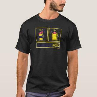 First Coffee Then Data Men Women Teacher T-Shirt