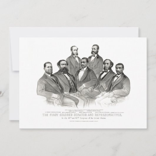 First Colored Senator and Representatives (Front)