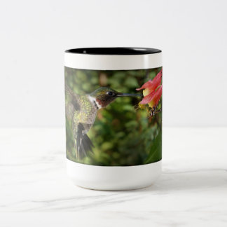 First come, first served (Dad) Two-Tone Coffee Mug