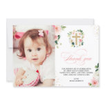 First Communion Baptism Religious Blush Pink Gold Thank You Card First Communion Baptism Religious Blush Pink Gold Thank You Card
