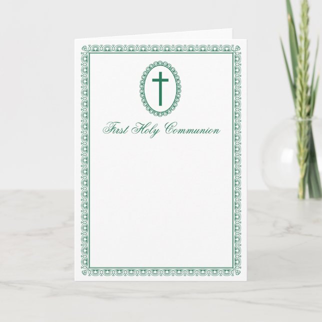 First communion card (Front)