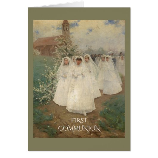 First Communion Cards (Front)