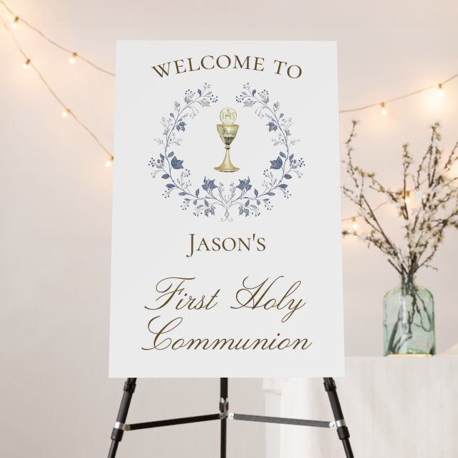 First Communion chalice  Foam Board (In Situ (Stand))