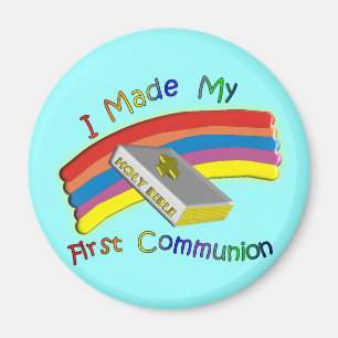 First Communion Day T-Shirts & Gifts For Kids Magnet