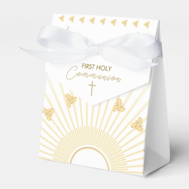 First Communion  Favor Boxes (Front Side)